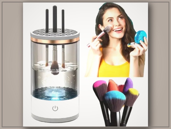 Picture of Electric Makeup Brush Cleaner – Automatic & Rechargeable