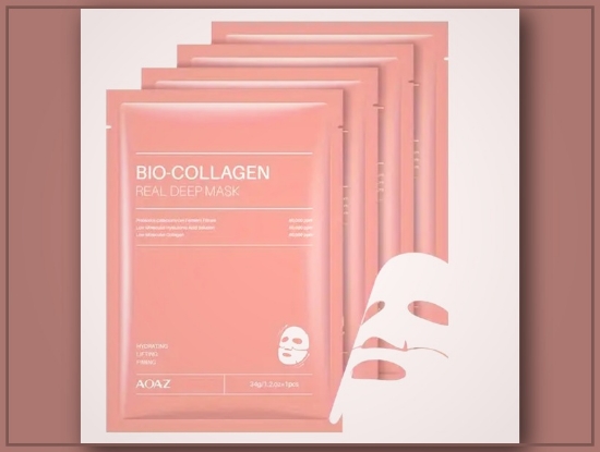 Picture of Bio-Collagen Deep Mask Pack – Hydrating & Firming Facial Masks (4pcs)