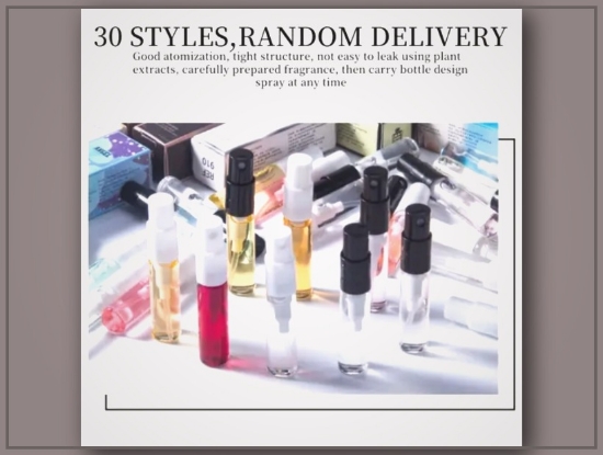 Picture of 10pcs Women’s Floral & Fruity Perfume Sprays – Travel-Sized & Light