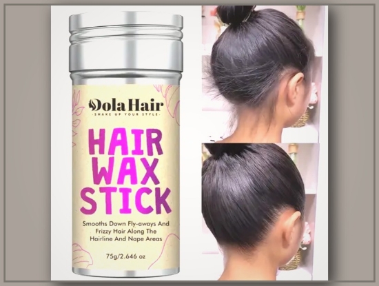 Picture of Hair Wax Stick for Flyaways & Edge Control – Non-Greasy Styling Gel