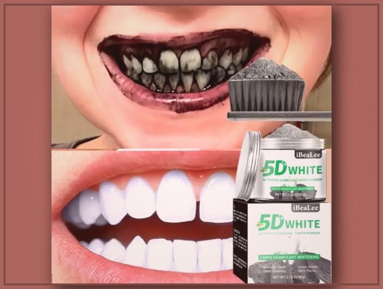 Picture of Activated Charcoal Teeth Whitening Powder – Deep Clean & Fresh Breath for Men & Women
