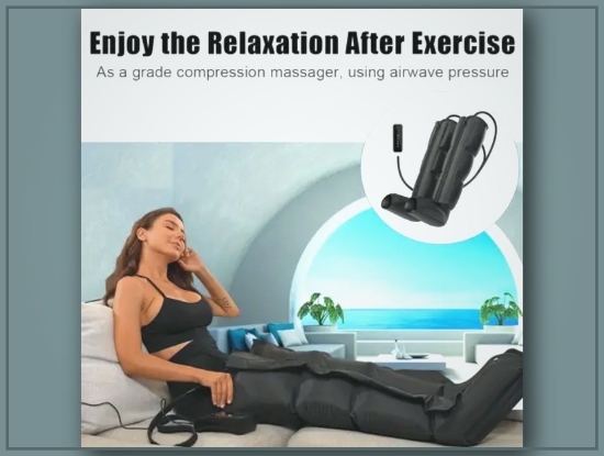 Picture of FENASH Professional Airwave Massage Gun – Unscented & Post-Exercise Relief