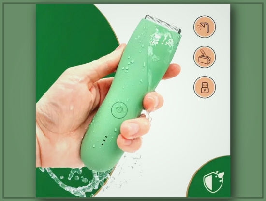 Picture of YAFULL Professional Body Groomer with Ceramic Blades, IPX6 Waterproof & USB Rechargeable for Men’s & Bikini Grooming