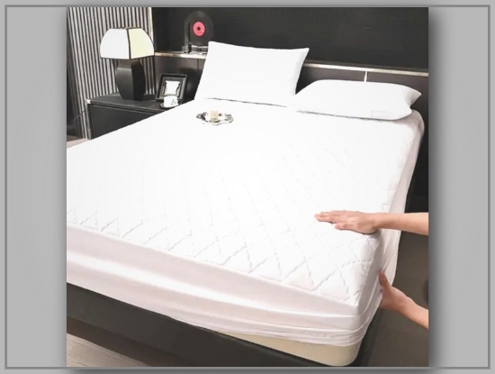 Picture of Waterproof Mattress Cover – Dustproof, Stain-Resistant, Deep Pocket Fit, Soft & Comfortable, All-Season Use