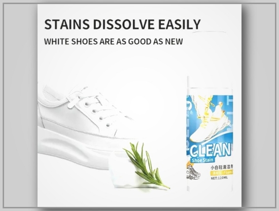 Picture of Foam Shoe Cleaning Agent – 120ml Sneaker Cleaner Spray for Stain Removal