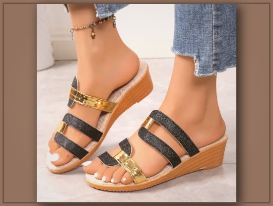 Picture of Women’s Wedge Sandals – Comfortable, Stylish, Open Toe