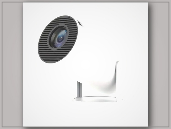 Picture of HY300 Pro 4K Android 11 Projector – Bright, Wireless, Support 180° Rotation