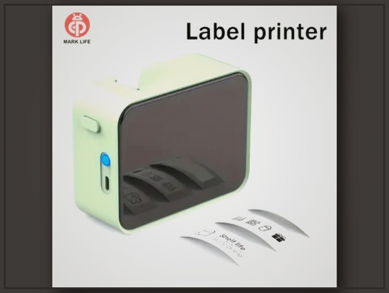 Picture of Marklife P15 Wireless Thermal Label Printer – Portable & Compatible with iOS & Android