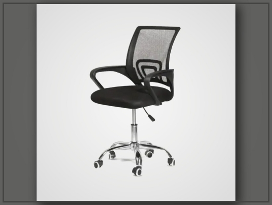 Picture of Ergonomic Adjustable Mesh Office Chair – Lumbar Support & Swivel Base