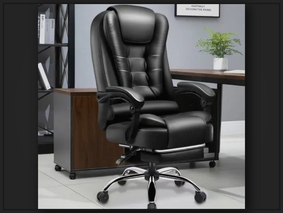 Picture of SPH Ergonomic Adjustable Height Office Desk Chair – Lumbar Support & Footrest