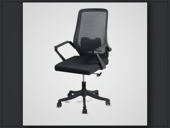 Picture of Ergonomic Office Chair – Adjustable Lumbar Support, Mesh Back & Swivel Base
