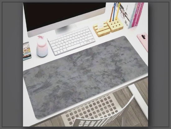 Picture of XXL Gaming Mouse Pad – Extended Non-Slip Desk Mat with Marble Design
