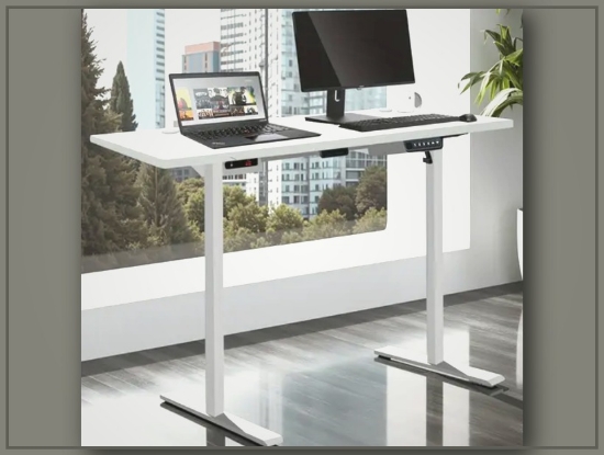 Picture of Electric Height-Adjustable Standing Desk – With Memory Settings & LED Display