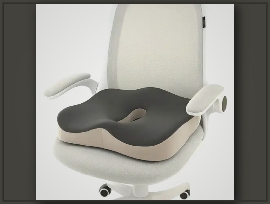 Picture of Ergonomic Memory Foam Seat Cushion – Supportive Office & Car Pad with Non-Slip Base