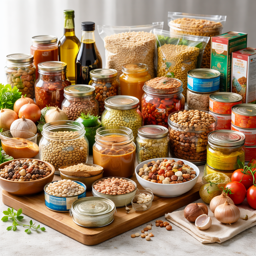Healthy pantry staples guide for quick meals