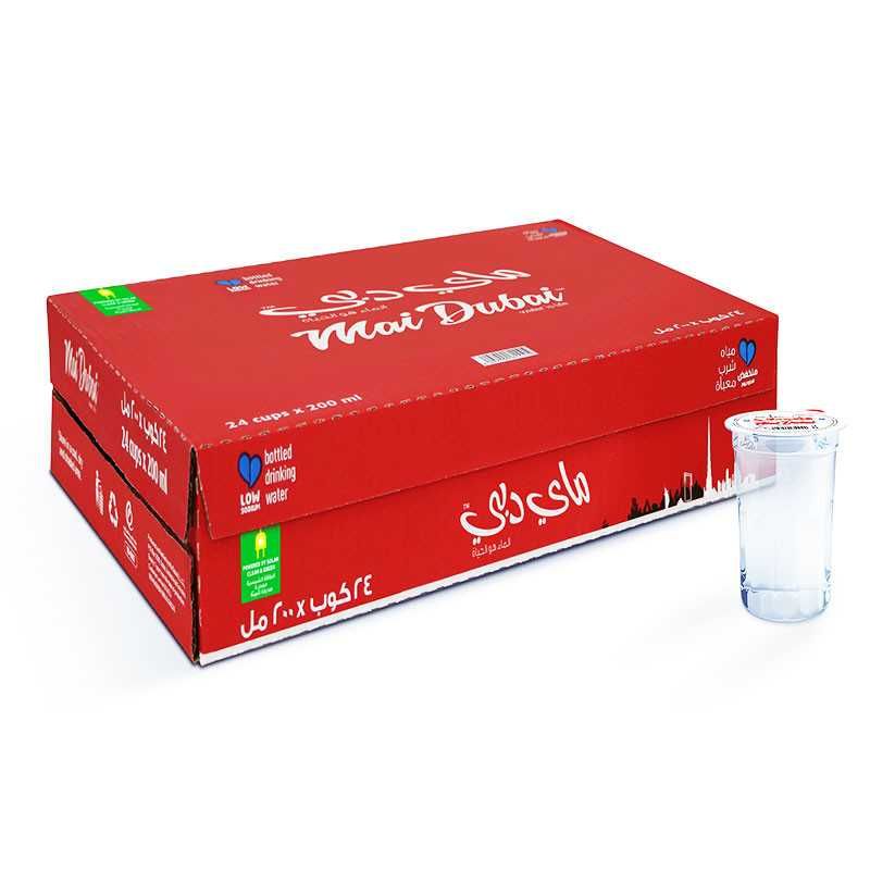 Mai Dubai Drinking Water Cup 200ml – Pack of 24