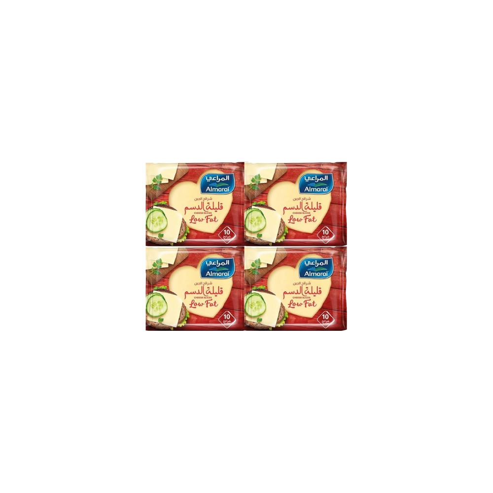 Almarai Slice Cheese L/F 200GR Pack of 4