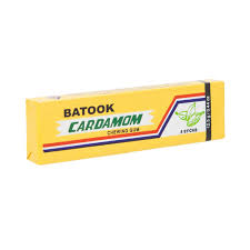 BATOOK Chewing Gum Cardamom Carton Pack of 50