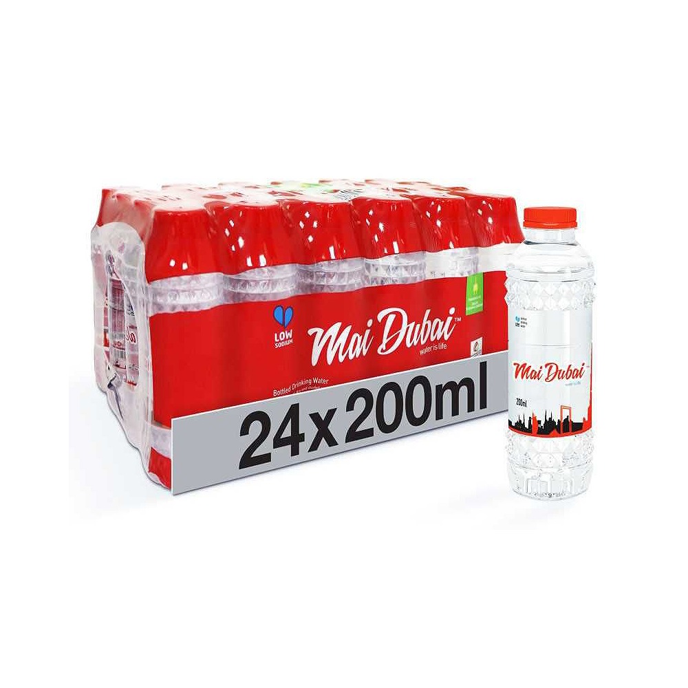 Mai Dubai Mineral Water 200ml – Pack of 24