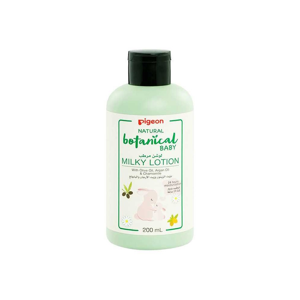 Pigeon Natural Botanical Baby Milky Lotion - 200ml