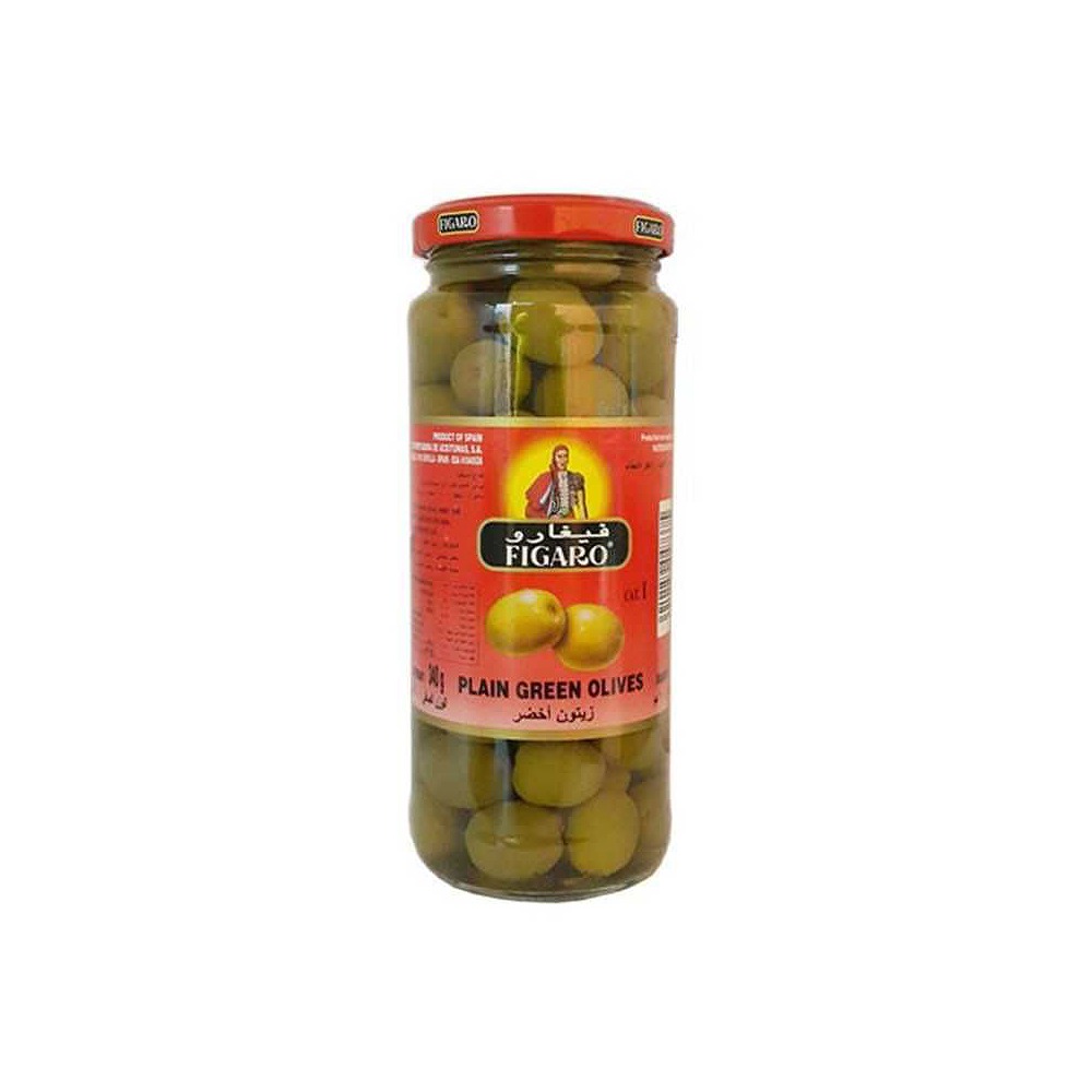 Figaro Plain Green Olives 270g