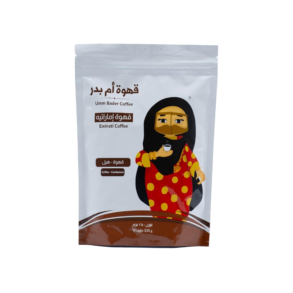 UMM BADER EMIRATI COFFEE WITH CARDAMOM 250 G