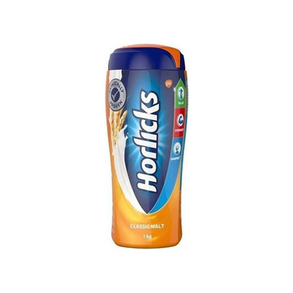 Horlicks Nourishing Tea – Rich Flavor Powder Drink Classic Malt 1kg