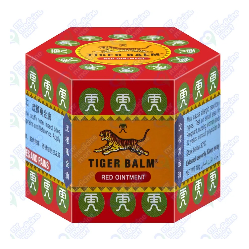 Tiger Balm Red Ointment 10GR Pack of 2