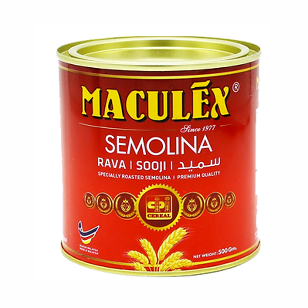 Maculex Semolina 500GM Carton Pack of 36