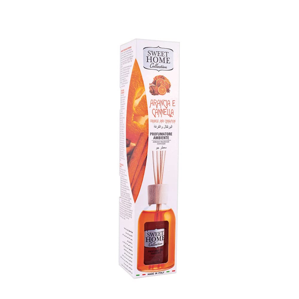SWEET HOME COLLECTION AMBIENT FRAGRANCE DIFFUSER ORANGE AND CINNAMON 100ML Piece
