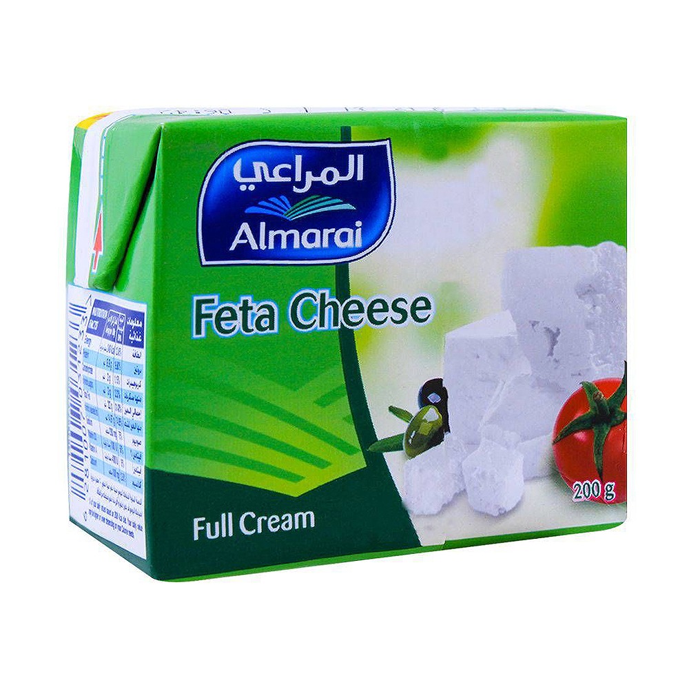 Almarai Feta Cheese F/F 200GR Piece