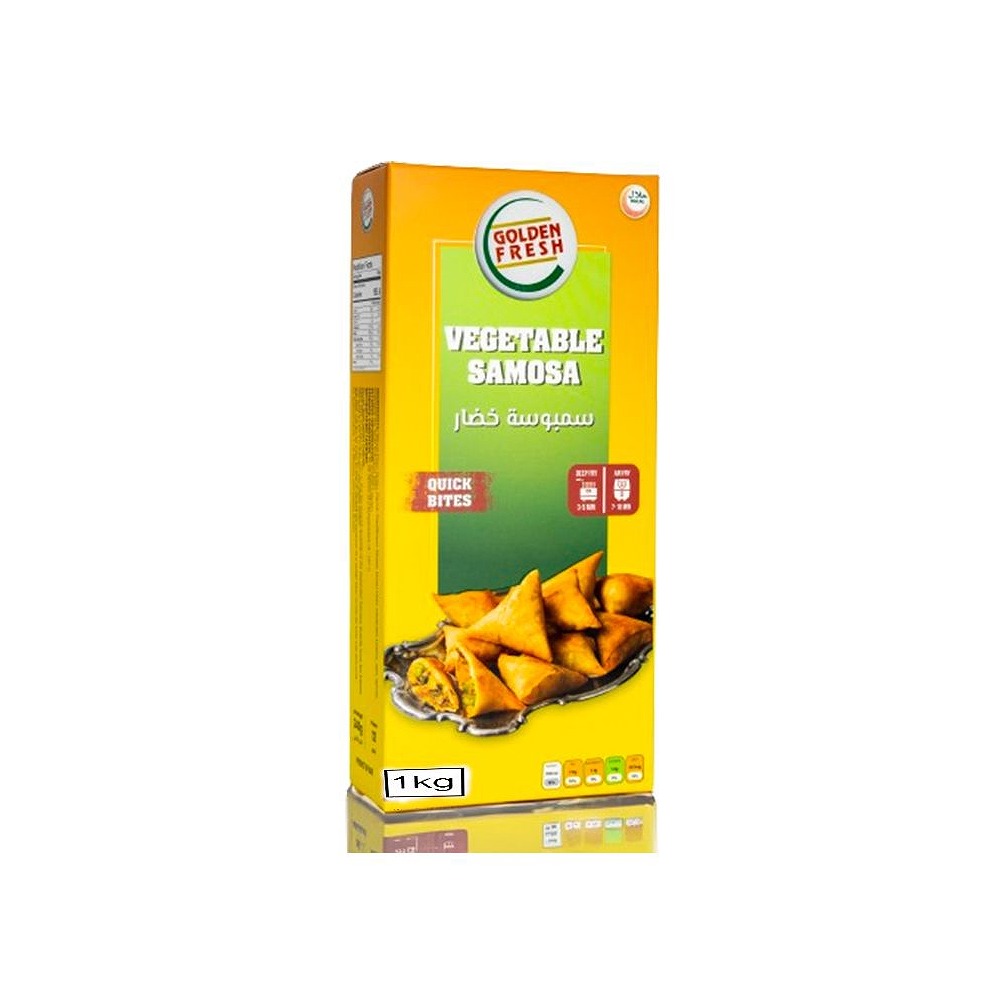 Golden Fresh Vegetable Samosa 1 kg