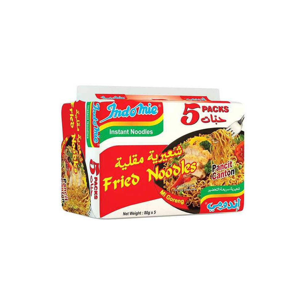 Indomie Mi Goreng Fried Noodles 80g Pack of 5