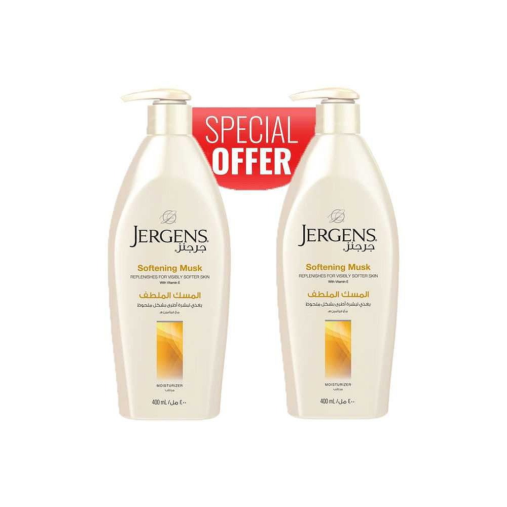 Jergens Body Lotion 400mlx2 Offer Pack