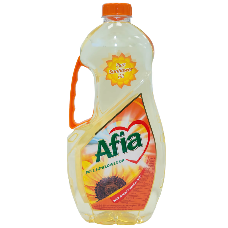 Afia Sunflower Oil 1.5L – Light Daily Cooking