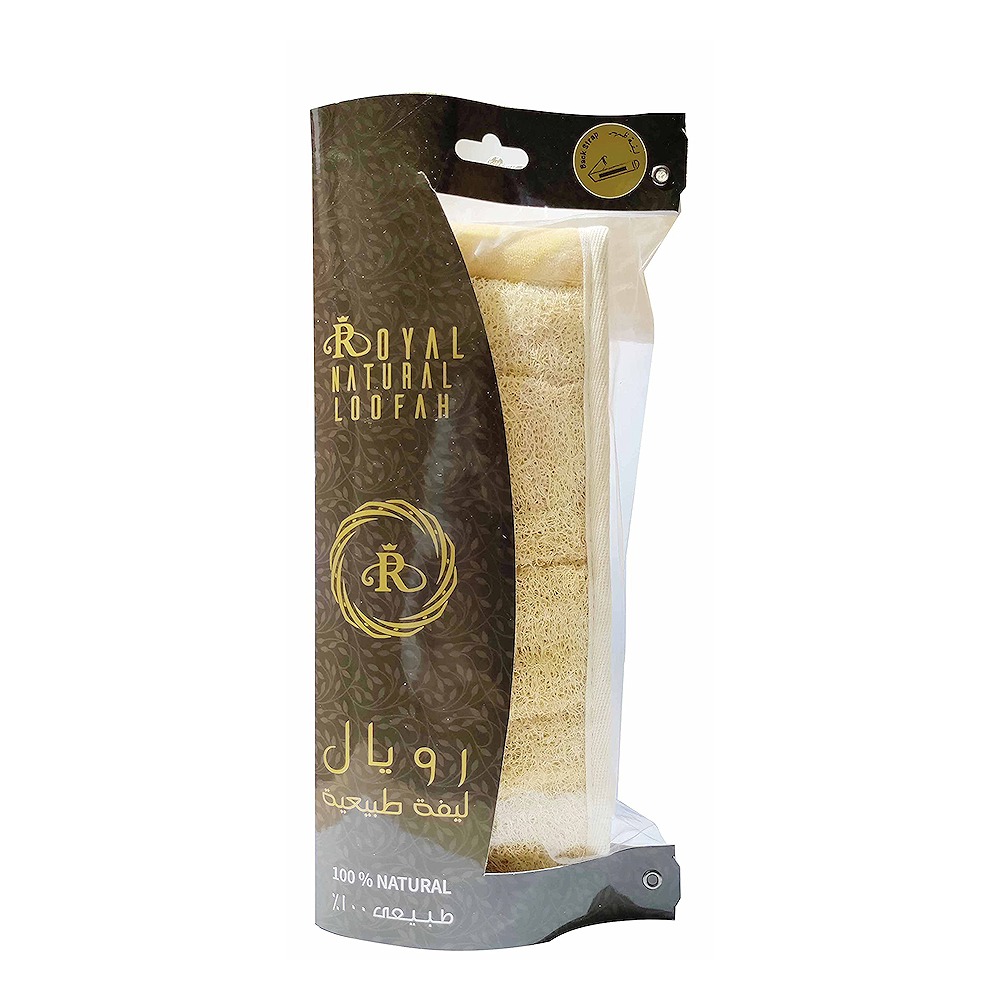 Royal Natural Loofah Back Strap Piece