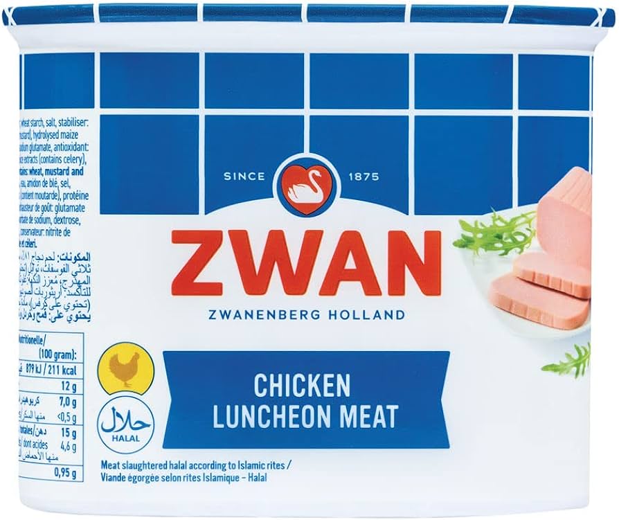 ZWAN Luncheon Meat Chicken 340GR Piece