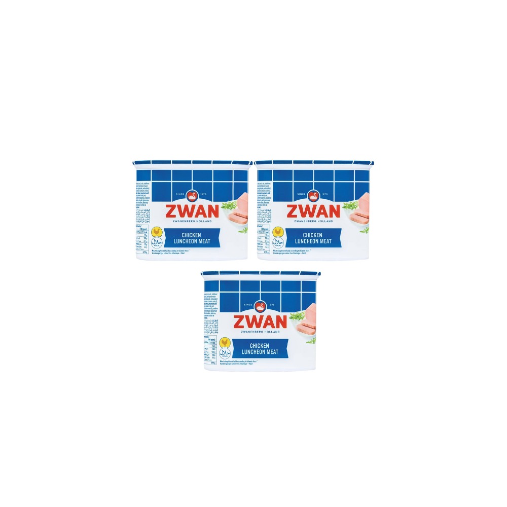 ZWAN Luncheon Meat Chicken 340GR Piece