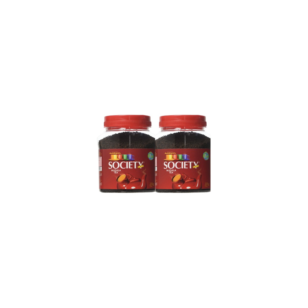 Society Masala Tea Powder 225GR Pack of 2
