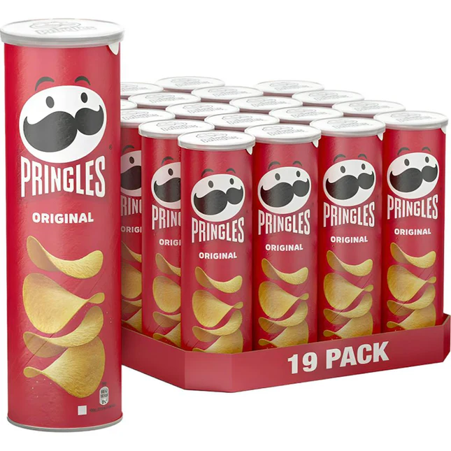 Pringles Snack Chips Paprika 40GM Carton Pack of 12