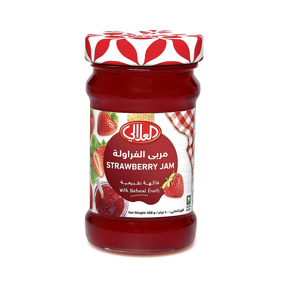 Al Alali Strawberry Jam 400GM Pack of 2