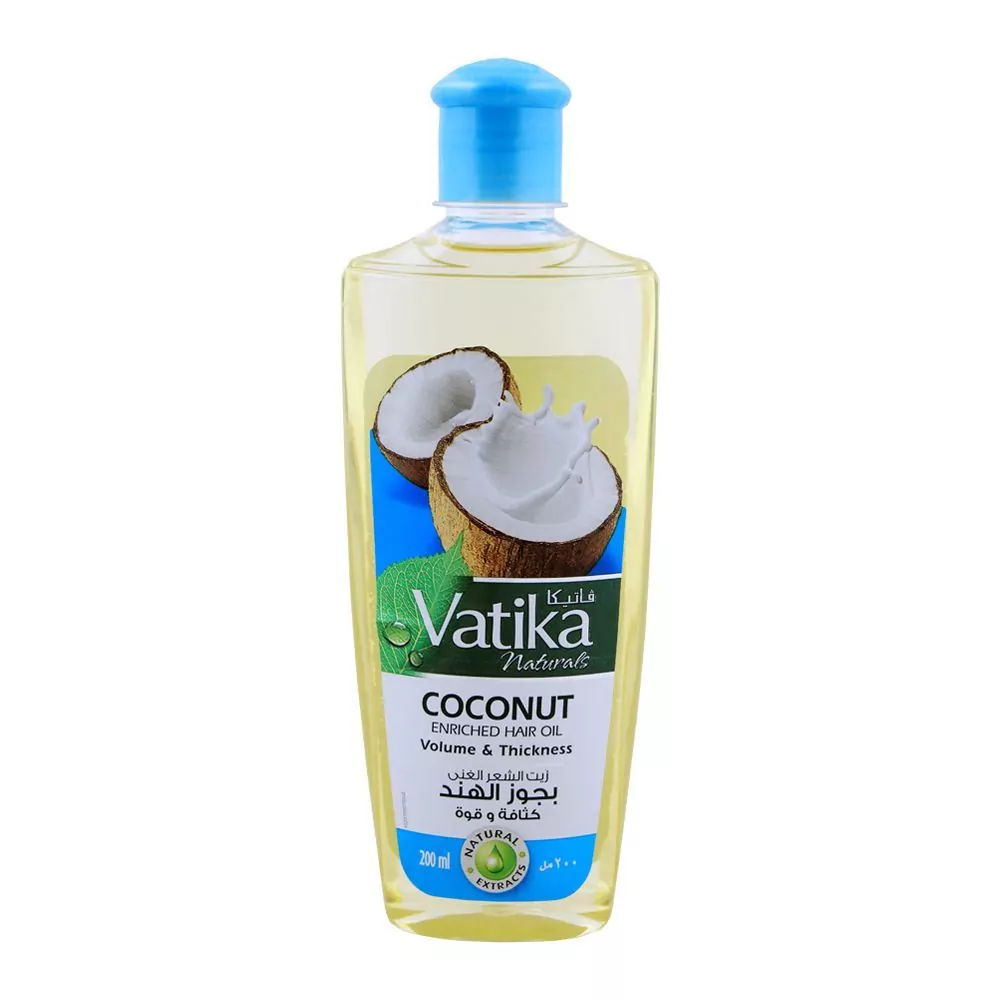 Dabur Vatika Hair Oil Coconut 200ML Carton Pack of 42
