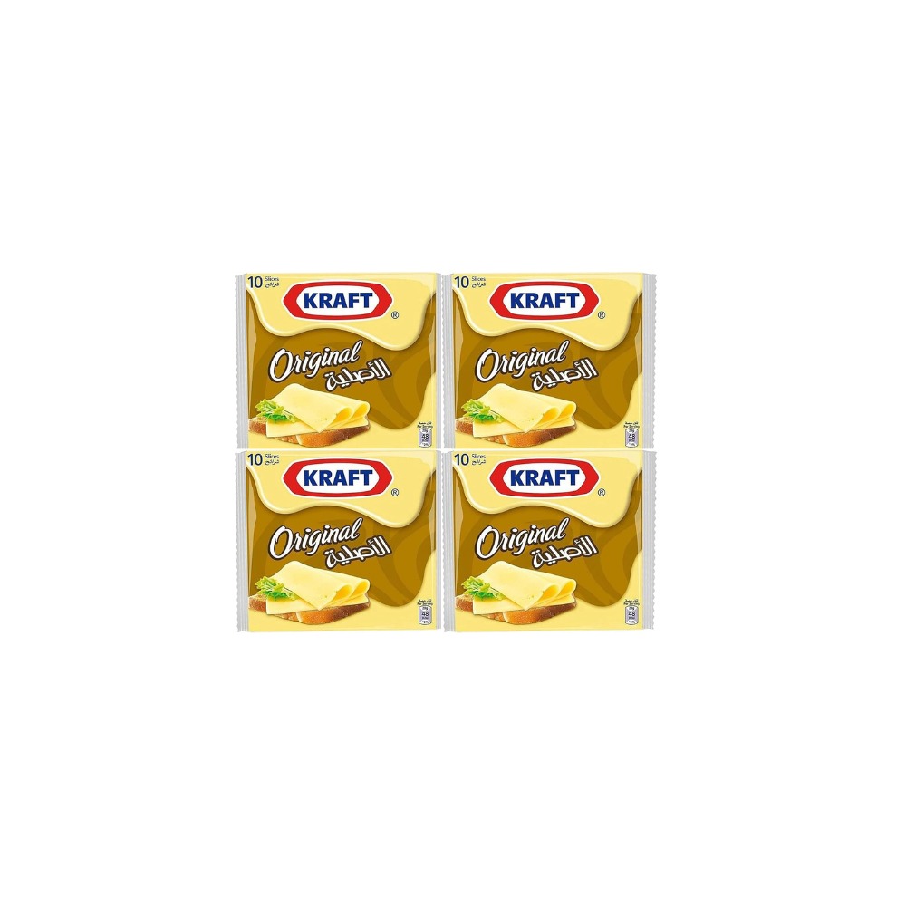 Kraft Original Slice Cheese 200GM Pack of 4