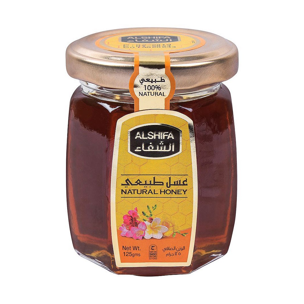 AL SHIFA Honey Natural 125ML Pack of 3