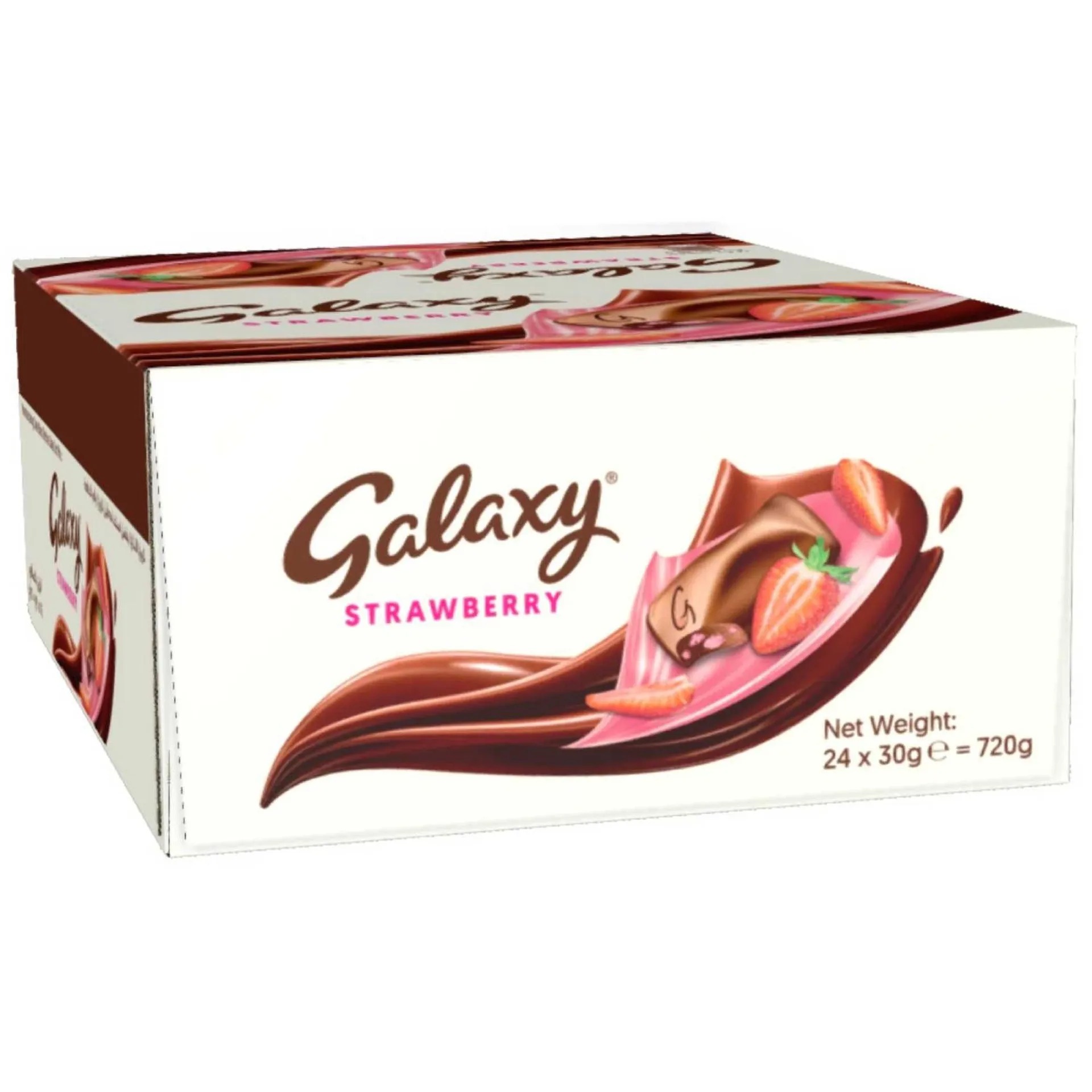 GALAXY Strawberry Chocolate 720g Outer