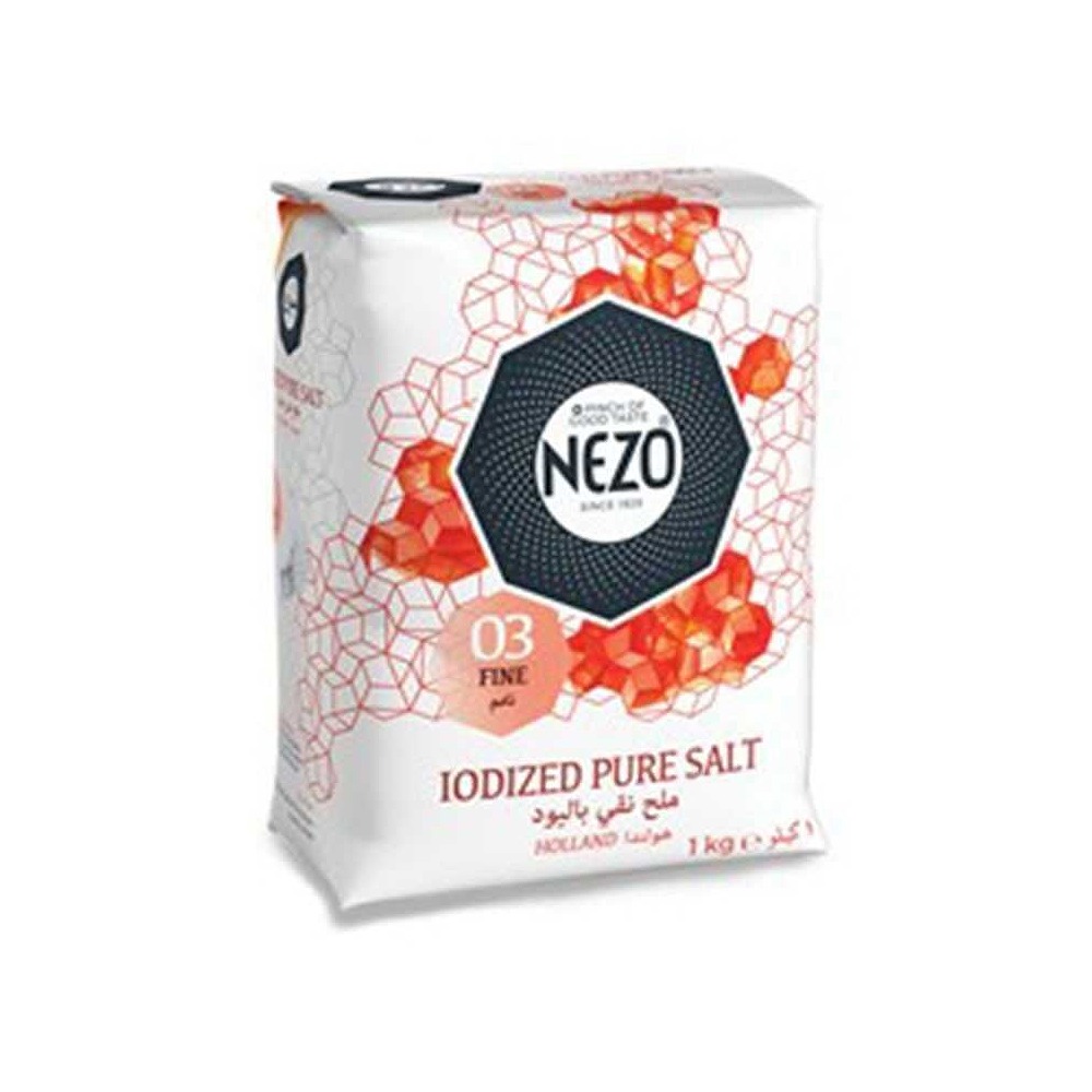 Nezo Fine Table Salt 1kg – Daily Cooking Salt