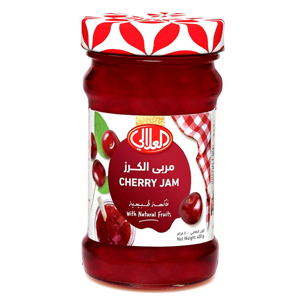 Al Alali Cherry Jam 400GM Piece