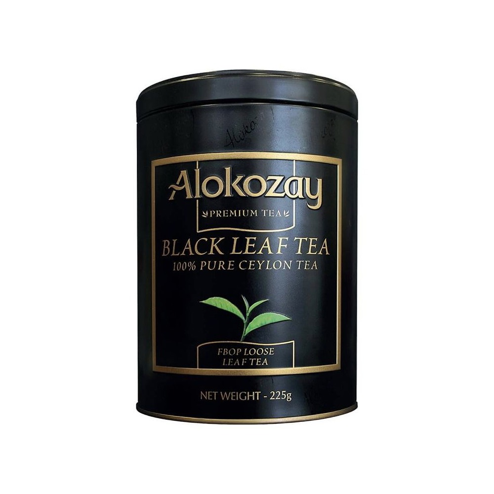 Alokozay Black Leaf Tea Tin 225g