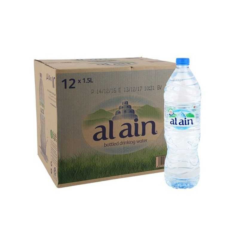Al Ain Zero Mineral Water 1.5L – Pack of 6