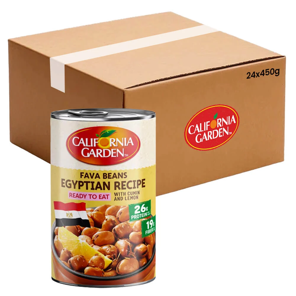 CALIFORNIA GARDEN Egyptian Foul 450g 3-Pack Carton (8x3x450g)